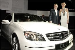 Models auf Nahrungsentzug: Weltpremiere des Mercedes CLC