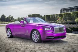 Rolls-Royce Dawn knalliges Fuchsienrot