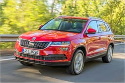 Skoda Karoq Test Sitzsystem Instrumentendisplay