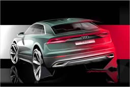 Audi Q8 2018 Bild Länge 