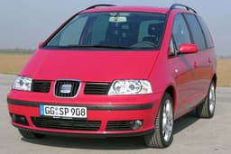 Seat Alhambra 1.9 TDI mit 150 PS: Der Rote mit dem schwarzen Diesel