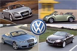 Vom New Beetle bis zum Bentley: Die Cabriolets des VW-Konzerns