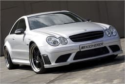 Aus Zwei mach Vier: Der Kicherer CLK 63 AMG Black-Edition