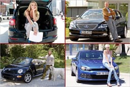 Models und Majestäten: Prominente und ihre Autos