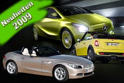 Alle Neuheiten 2009: Was das Autojahr 2009 bringt