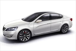 Ausblick auf den neuen Oberklasse-Kia: Concept Car KND-5  