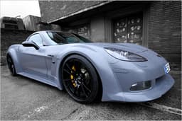 Geheimnisvolle Vette: C6.BlackforceOne in Mattschwarz