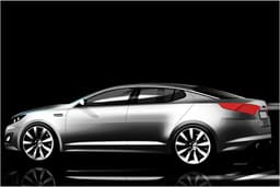 Kia Magentis: Erste Bilder von der neu konzipierten Limousine