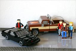 Filmautos aus Legosteinen: Brick Dreams