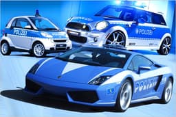 Polizeiautos aus aller Welt: So fährt Europa auf Streife