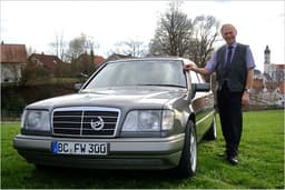 Kilometer-Millionär mit einem Mercedes E 300 Diesel