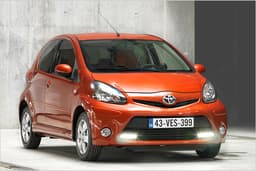 Der neue Toyota Aygo auf dem Autosalon 2012 in Brüssel
