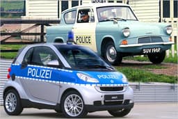 Eins, zwei, Polizei: Die schönsten Streifenwagen von gestern bis heute
