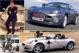 James Bond ist zurück: 007-Dienstwagen von Goldfinger bis Skyfall