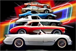 60 Jahre Corvette: Ein Rückblick auf sieben Generationen US-Kult