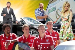 Prominente und ihre Autos: Welcher Star fährt welches Fahrzeug?