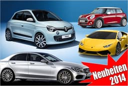 Die Auto-Highlights 2014: Vom Mini bis zum Mercedes S-Klasse Coupé