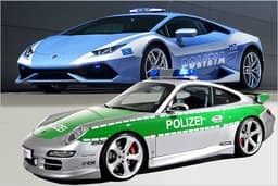 Die stärksten Polizeiautos der Welt