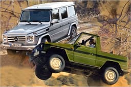 35 Jahre Mercedes G-Klasse: Bildergalerie zur Geschichte des Geländewagens