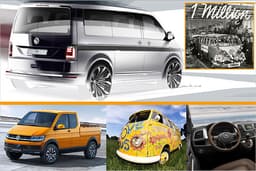 VW T6: Der neue VW-Bus und seine Vorgänger in einer Bildergalerie