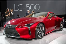 Lexus LC 500 debütiert auf der Automesse NAIAS in Detroit 2016