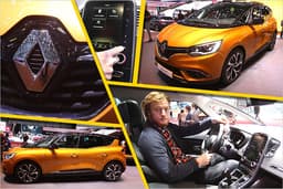 Renault Scénic (2016) auf den Genfer Autosalon: Sitzprobe in dem kompakten Crossover-Van