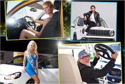 Prominenz am Benz: Die Stars und ihre Autos