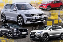 Der VW Tiguan und seine SUV-Konkurrenten im Datenvergleich