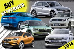 Hoch hinaus: Die SUV-Neuheiten 2016