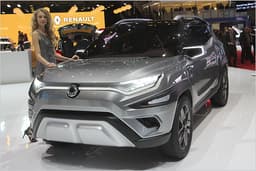 Ssangyong zeigt SUV-Studie XAVL und Korando Facelift in Genf