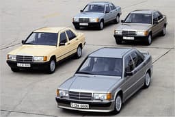 Mercedes 190 W201 1982 Geschichte