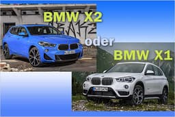BMW X2 oder X1 Vergleich