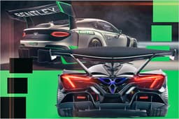 Heckspoiler Flügel McLaren Porsche Abtrieb