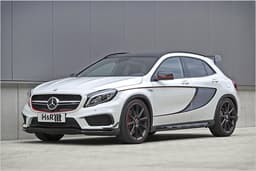 Sportfedern, Stabis und Spurverbreiterungen für den Mercedes-AMG GLA 45 Sportfedern, Stabis und Spurverbreiterungen für den Mercedes-AMG GLA 45