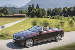 Test Mercedes E-Klasse Cabrio (2017) Test Mercedes E-Klasse Cabrio (2017)