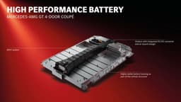 Mercedes-AMG GT Battery Mercedes-AMG GT Battery