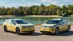 VW ID. Tiguan (getarnt) als normale Version (rechts) und als R-Line VW ID. Tiguan (getarnt) als normale Version (rechts) und als R-Line