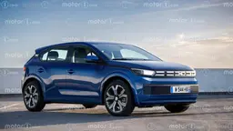 Dacia Sandero (2027), il render di Motor1.com Dacia Sandero (2027), il render di Motor1.com