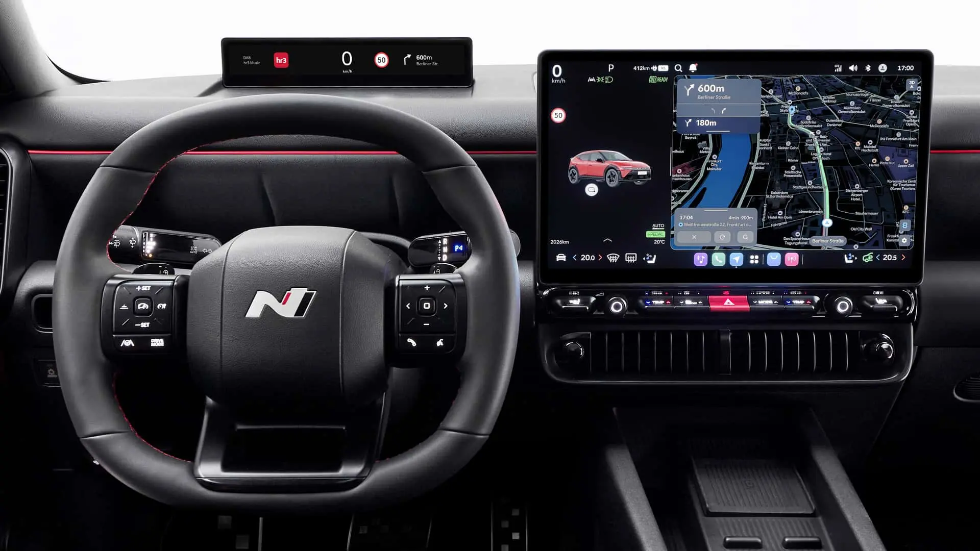 Hyundai Ioniq 3 (2026): Displays und Lenkrad im Detail Hyundai Ioniq 3 (2026): Displays und Lenkrad im Detail