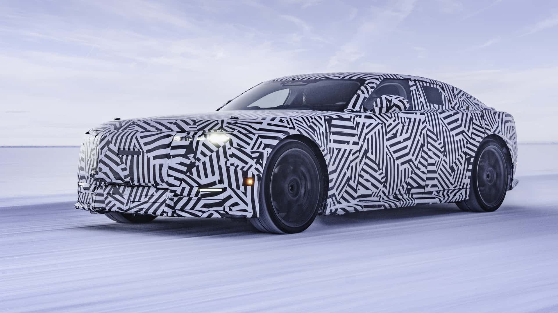 Jaguar GT (Prototyp) bei Wintertests Jaguar GT (Prototyp) bei Wintertests