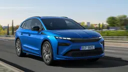 Skoda Enyaq Sportline (2025) in Blau Skoda Enyaq Sportline (2025) in Blau