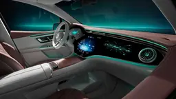 Mercedes-Benz EQE SUV Interior Teaser Mercedes-Benz EQE SUV Interior Teaser