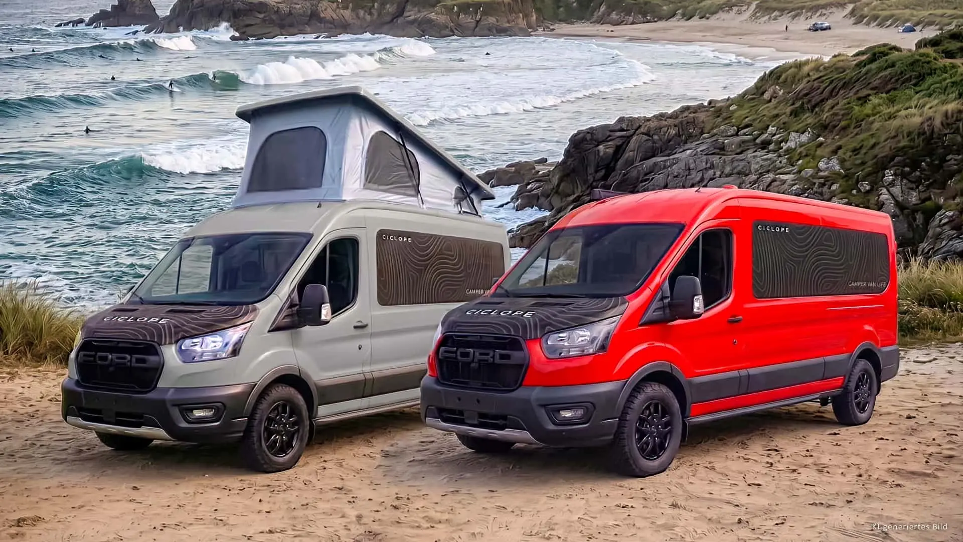 Ciclope Mencia 420 und 420e (2026) auf Ford Transit Ciclope Mencia 420 und 420e (2026) auf Ford Transit