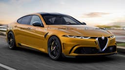 Alfa Romeo Sedan Rendering Alfa Romeo Sedan Rendering
