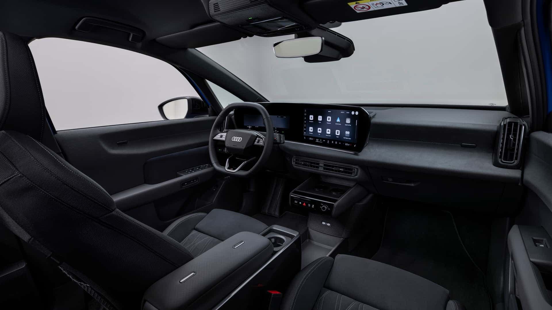 Audi A2 e-tron (2026), interni e bagagliaio Audi A2 e-tron (2026), interni e bagagliaio