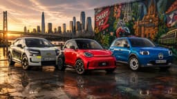 Smart #2, Citroen 2CV, Audi A2 e-tron Smart #2, Citroen 2CV, Audi A2 e-tron