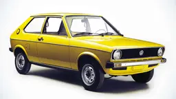 Produktion des VW Polo 1 in den 1970er Jahren in Wolfsburg Produktion des VW Polo 1 in den 1970er Jahren in Wolfsburg