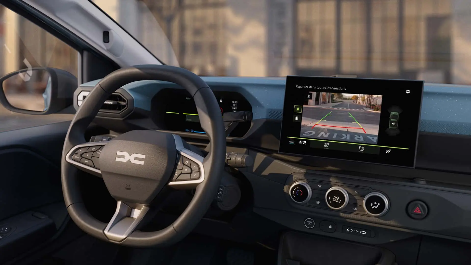 Dacia Spring (2026), interni e bagagliaio Dacia Spring (2026), interni e bagagliaio