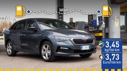Skoda Scala 1.0 TGI (Erdgas) im Verbrauchstest Skoda Scala 1.0 TGI (Erdgas) im Verbrauchstest