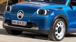 Citroen 2CV (2028), il render di Motor1.com Citroen 2CV (2028), il render di Motor1.com